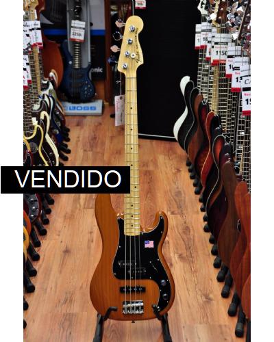 Fender Tony Franklin Precision Bass Golden Amber